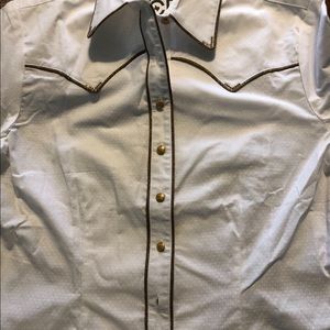 2 CR Ranchwear Western Blouses